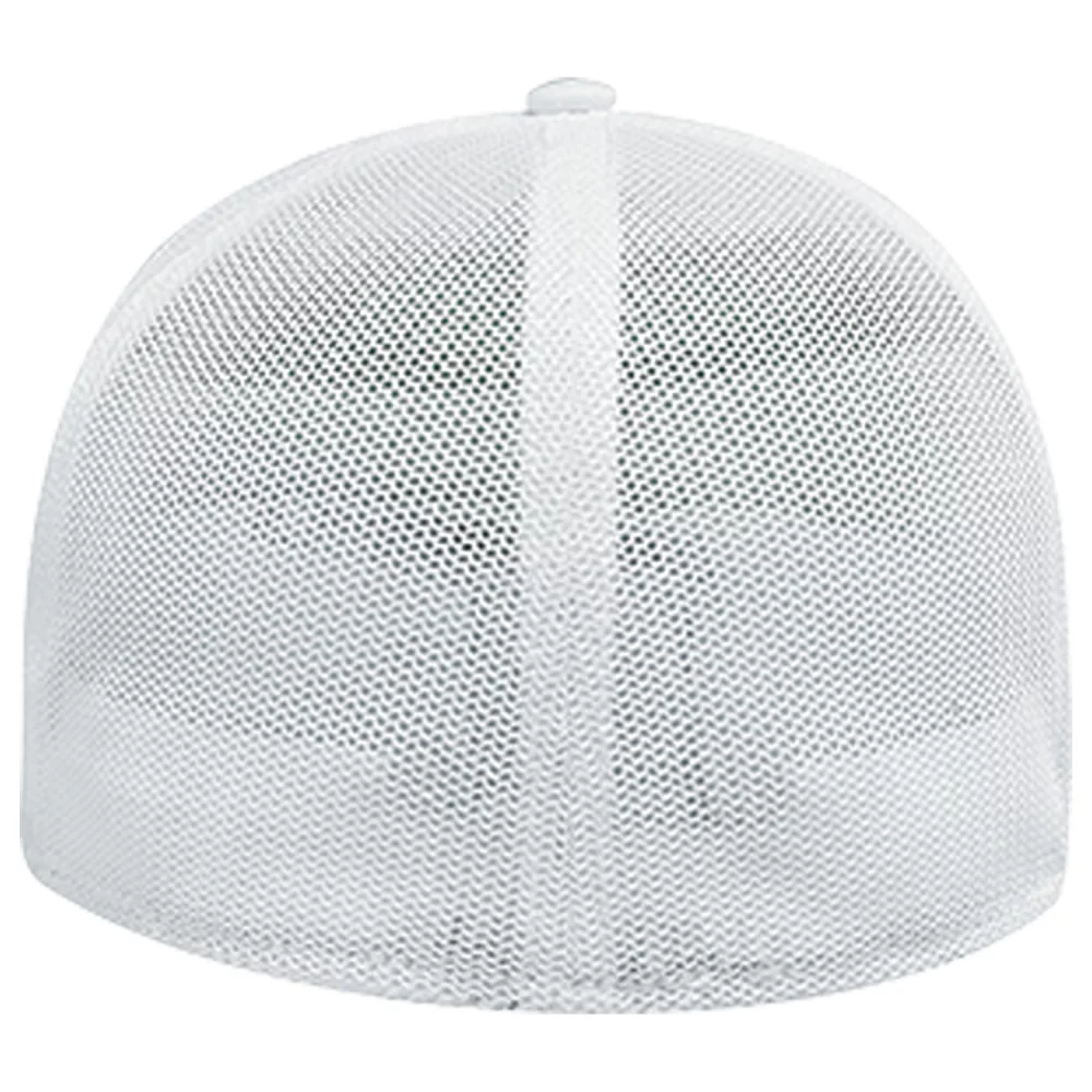 Casquette en sergé de coton/polyester et mesh en spandex A-Flex Deluxe Chino