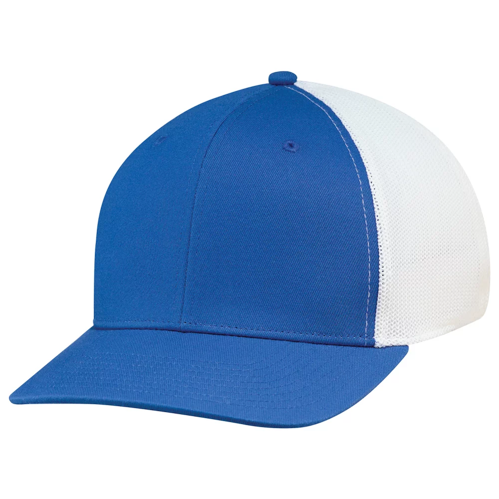 Casquette Pro-Round à 6 panneaux pour jeunes (dos en filet, classe A, A-Flex)