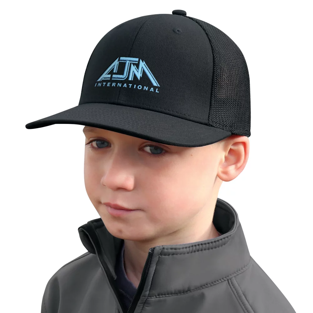 Casquette Pro-Round à 6 panneaux pour jeunes (dos en filet, classe A, A-Flex)