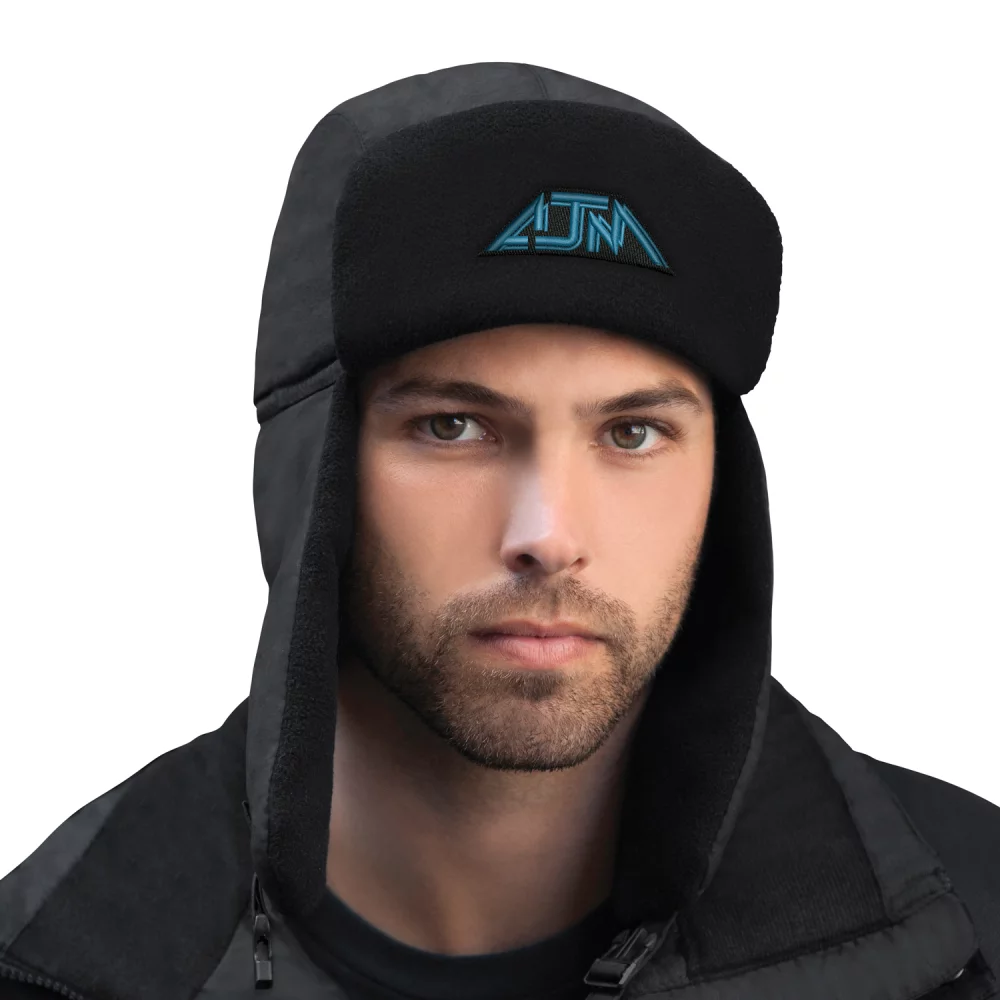 Bonnet d'aviateur d'hiver avec cache-oreilles