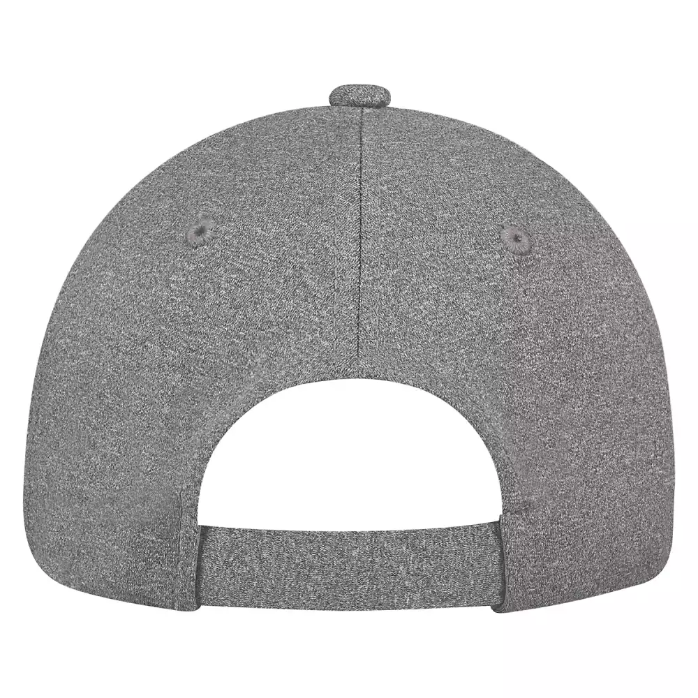 Casquette en polycoton/polyester chiné et spandex ajustée