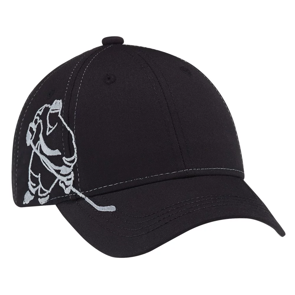 Casquette de sport pour jeunes avec joueur de hockey