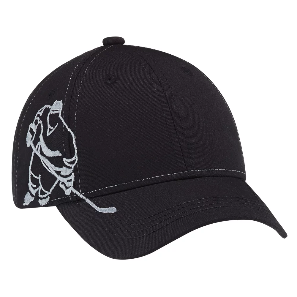 Casquette de sport pour jeunes avec joueur de hockey