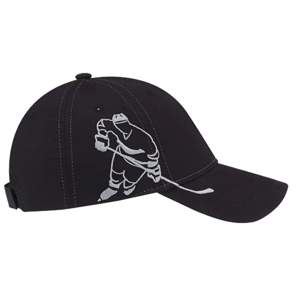 Casquette de sport pour jeunes avec joueur de hockey