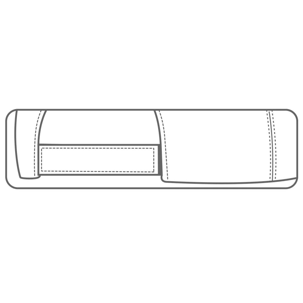 Casquette de hockey en polycoton avec ajustement complet.