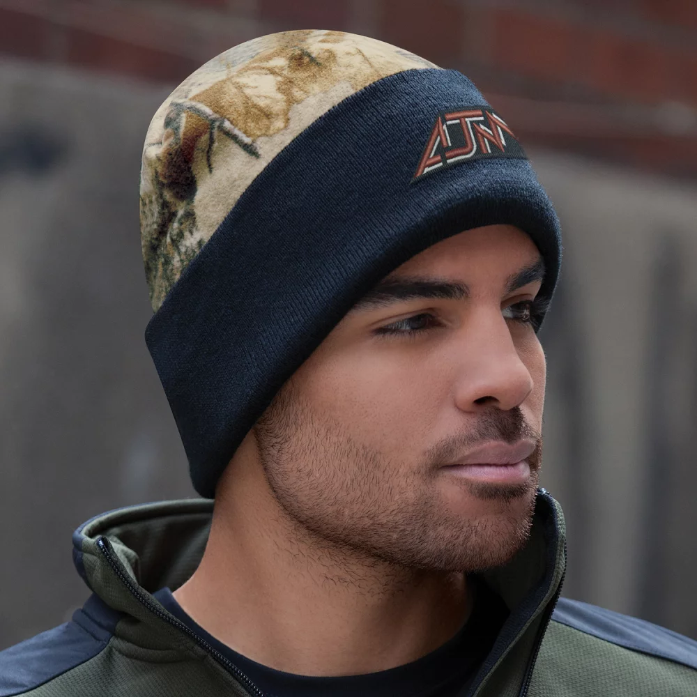 Casquette en polaire micro Realtree™ en acrylique/polyester imprimé.