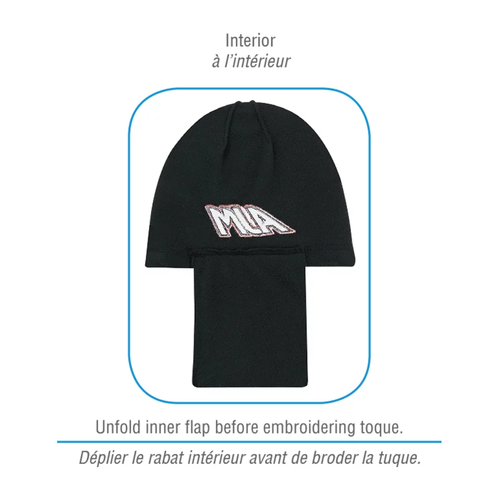 Bonnet en polaire de polyester avec rabat intérieur H.E.A.D.