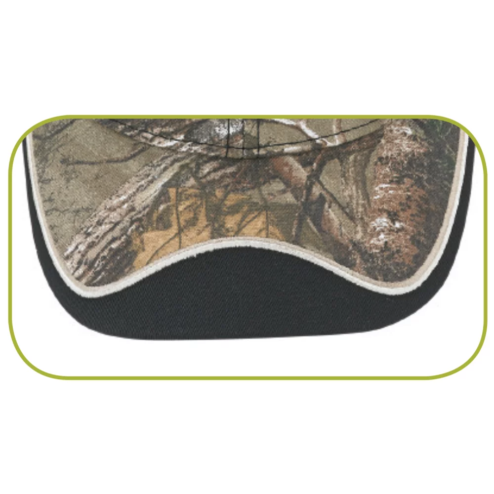 Casquette en sergé de coton mélangé de luxe / polycoton brossé - Realtree®