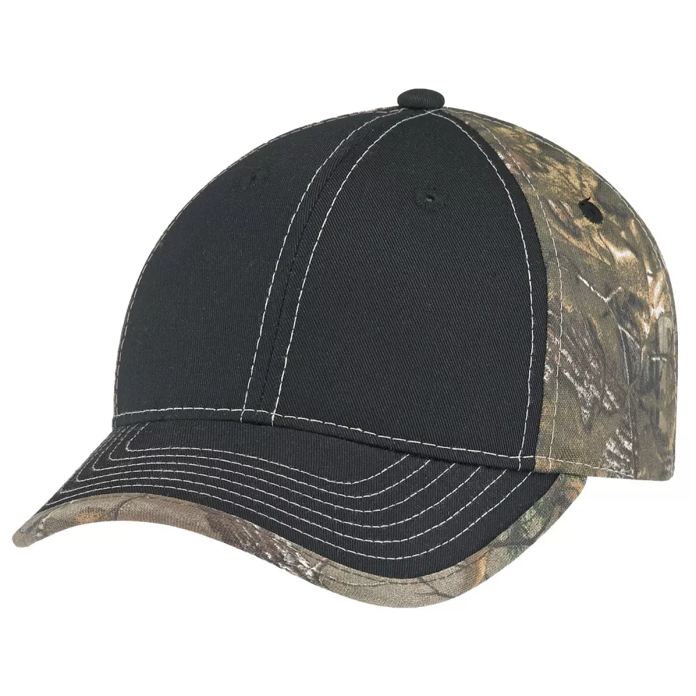 Casquette de chasse en camouflage en sergé de luxe / polycoton brossé (Realtree Xtra®)
