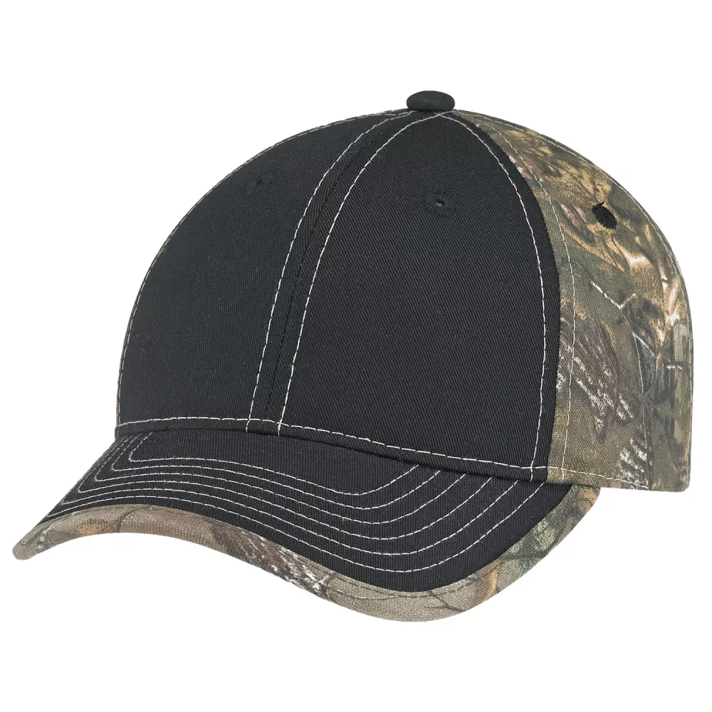 Casquette de chasse en camouflage en sergé de luxe / polycoton brossé (Realtree Xtra®)