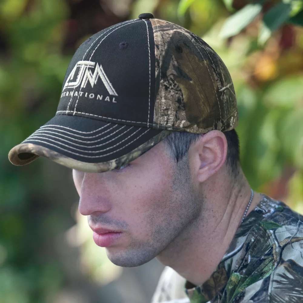 Casquette de chasse en camouflage en sergé de luxe / polycoton brossé (Realtree Xtra®)