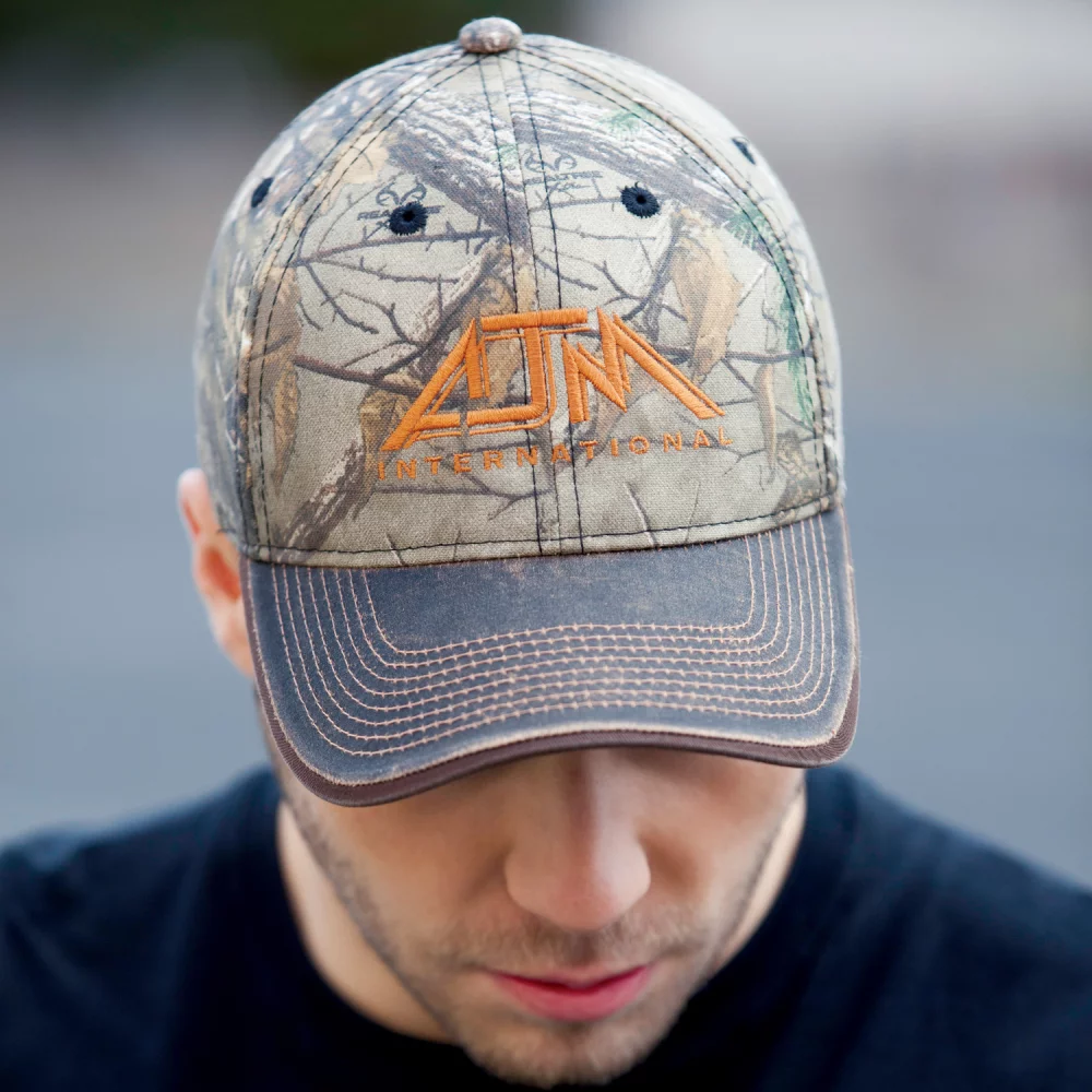 Casquette en polycoton camouflage Realtree® vieillie