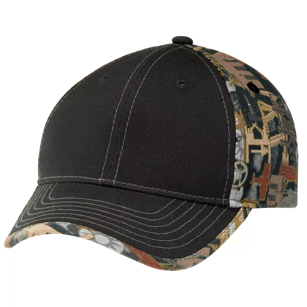 Casquette camouflage Oilfield® en sergé de coton/polyester de luxe
