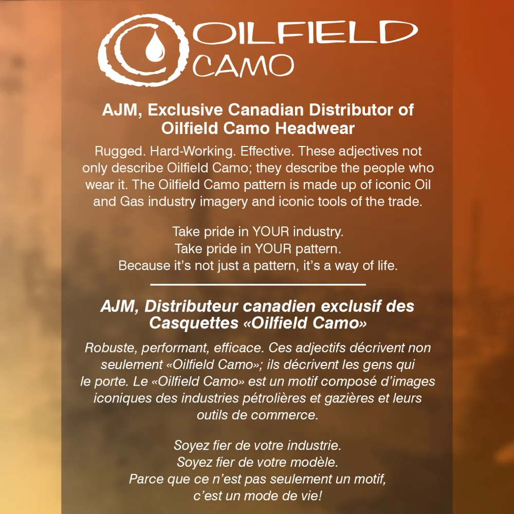 Deluxe Chino Twill/Polycotton Oilfield® Camouflage Cap