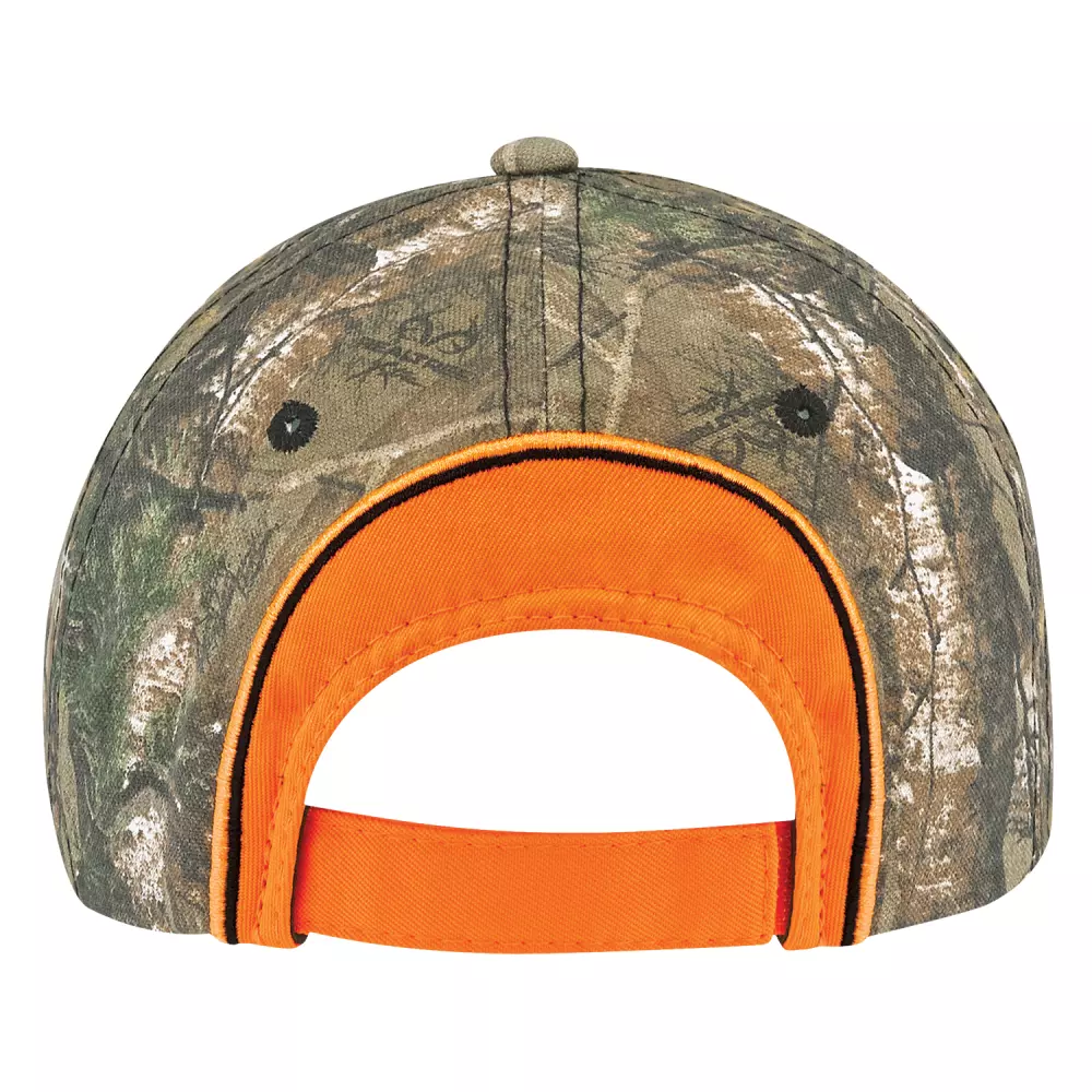 Casquette en camouflage en polyester/coton brossé
