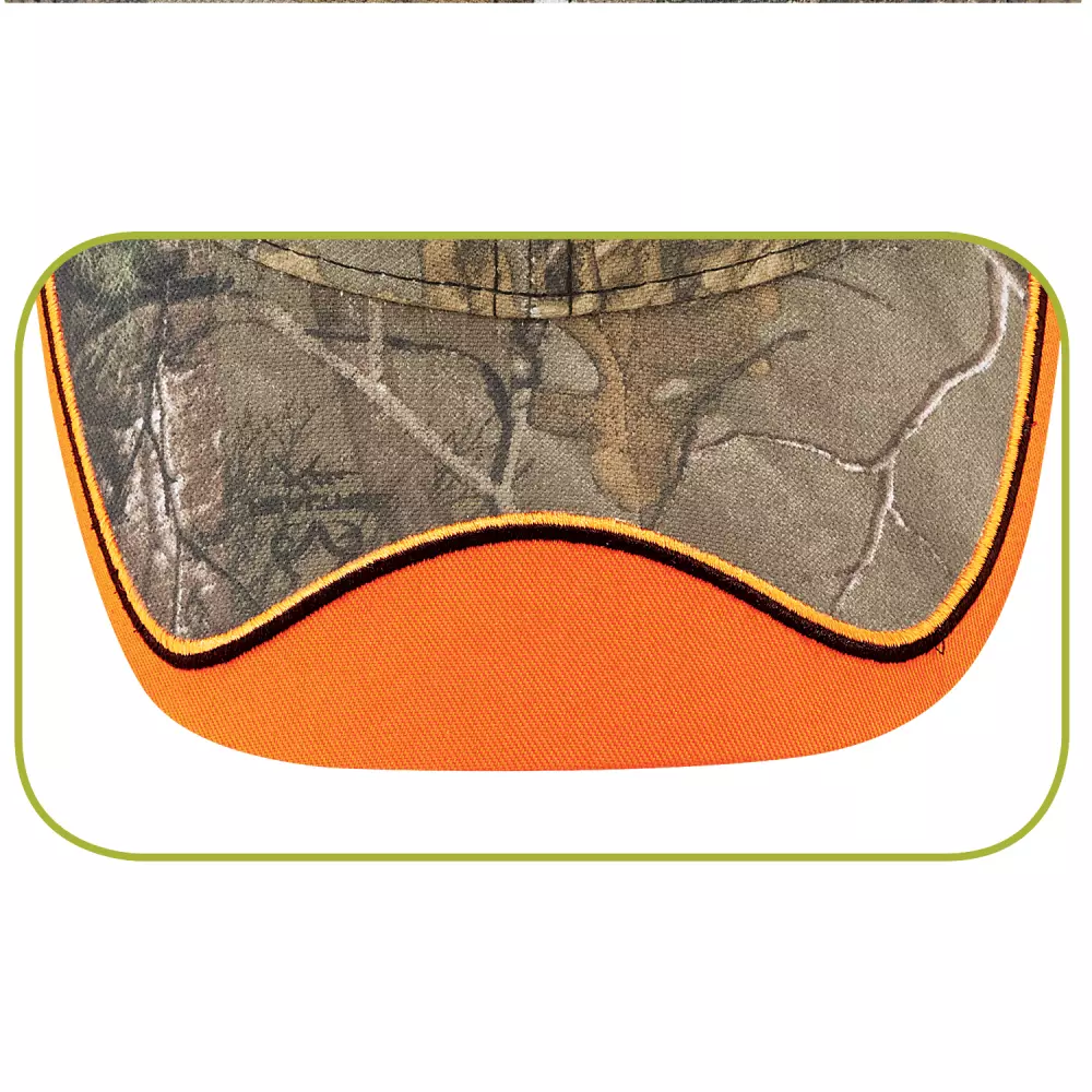 Casquette en camouflage en polyester/coton brossé