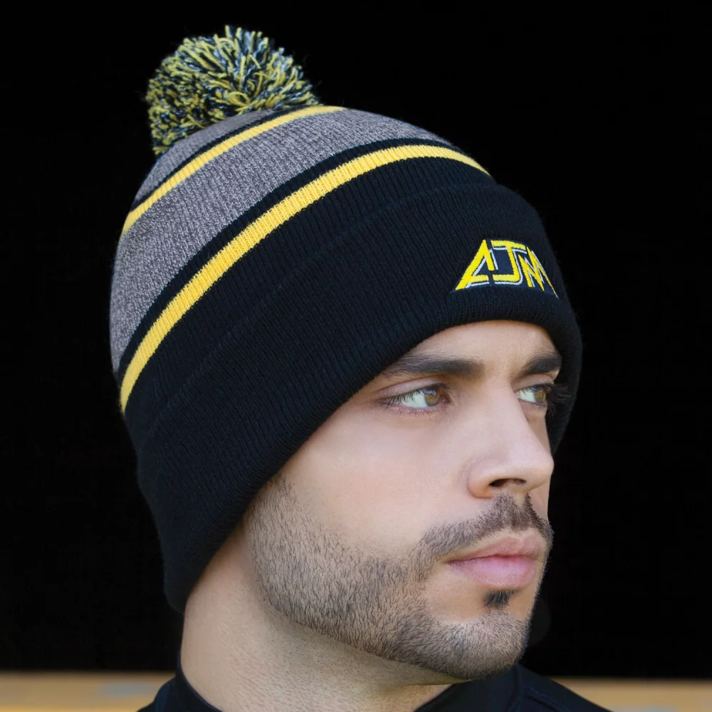 Tuque en acrylique avec pompon