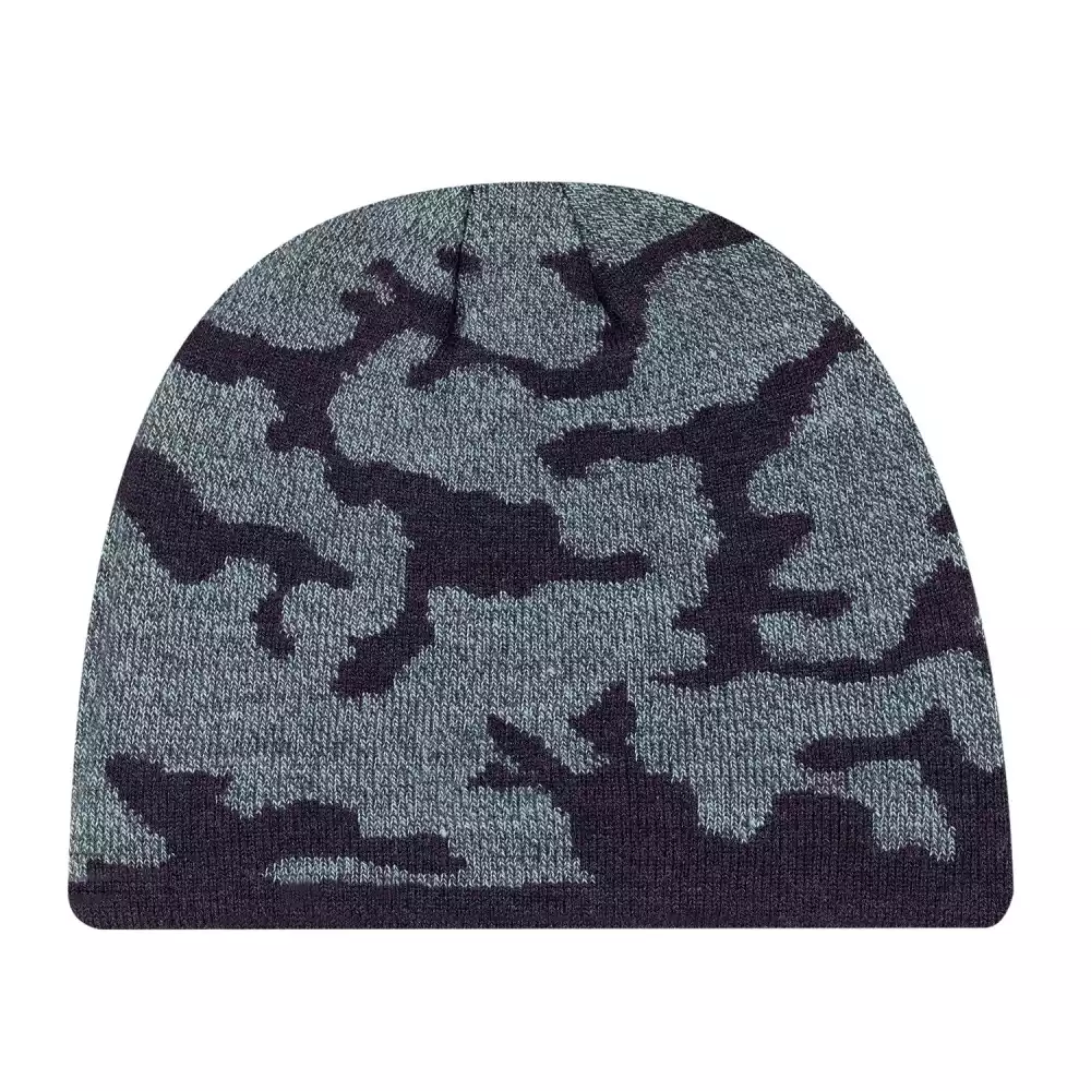 Tuque en tricot camouflage urbain