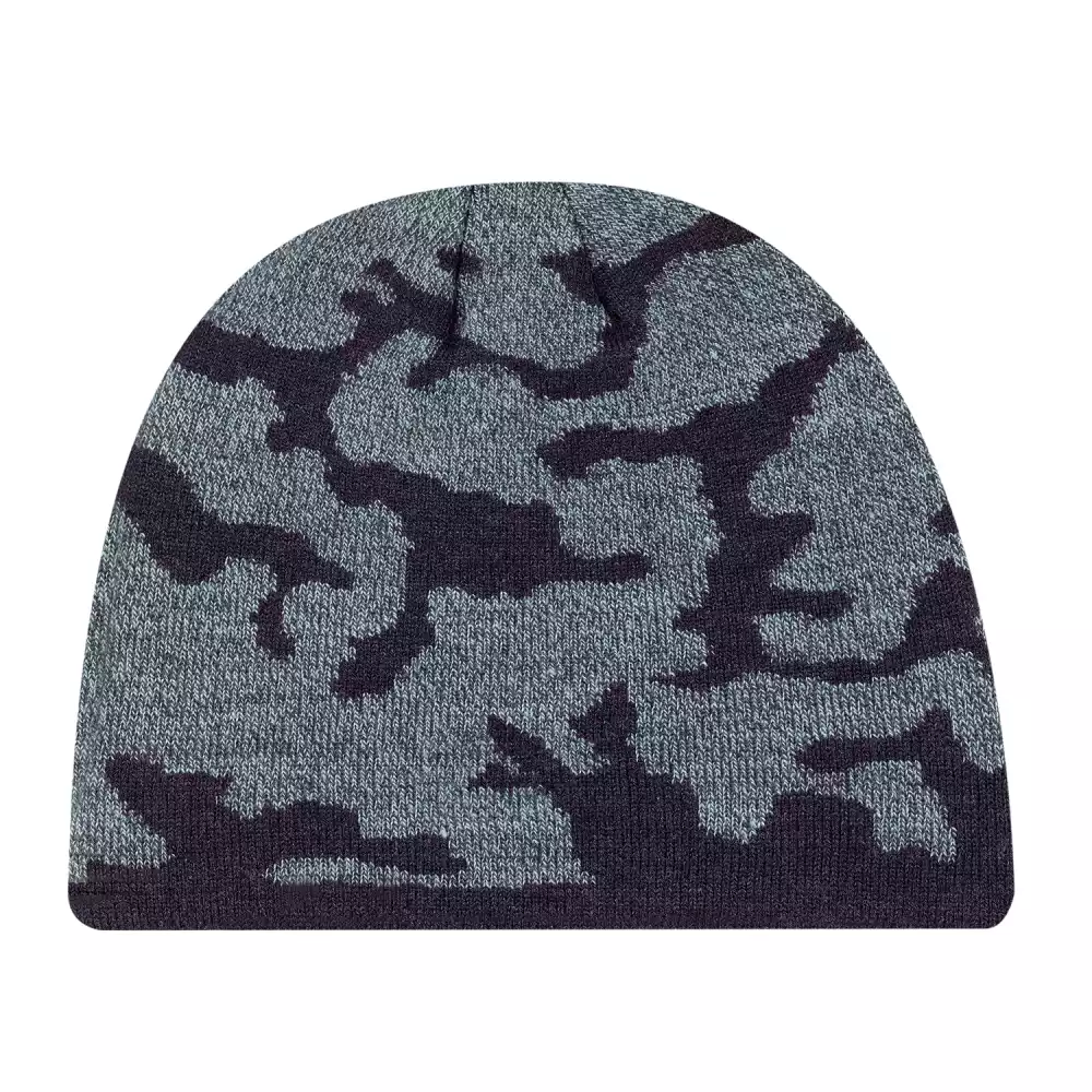Tuque en tricot camouflage urbain
