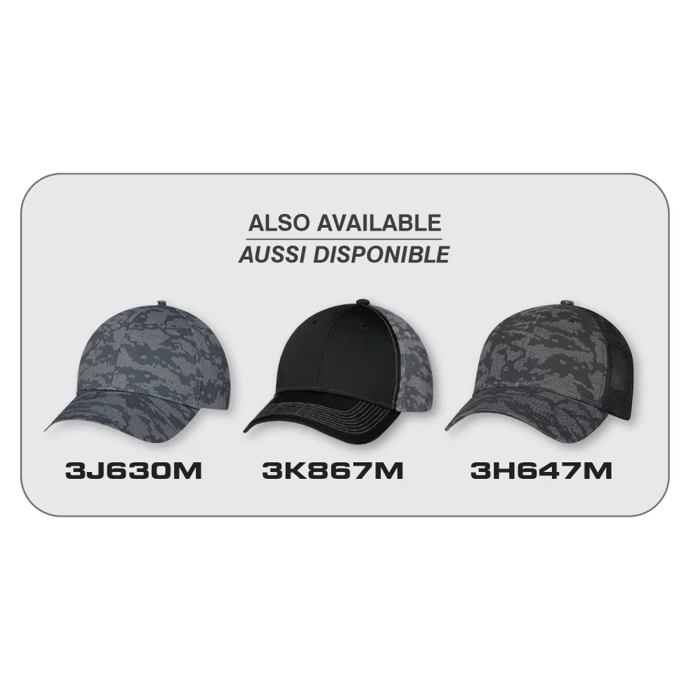 Tuque en tricot camouflage urbain