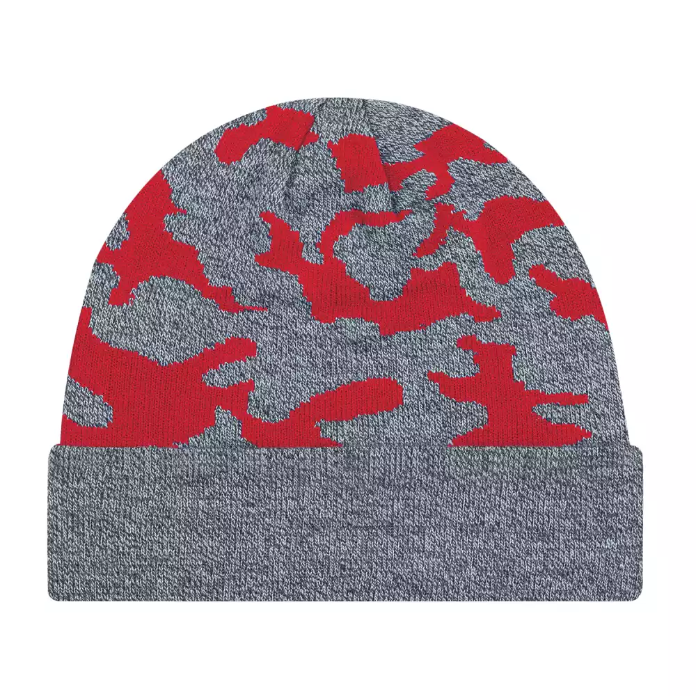 Bonnet à revers camouflage urbain