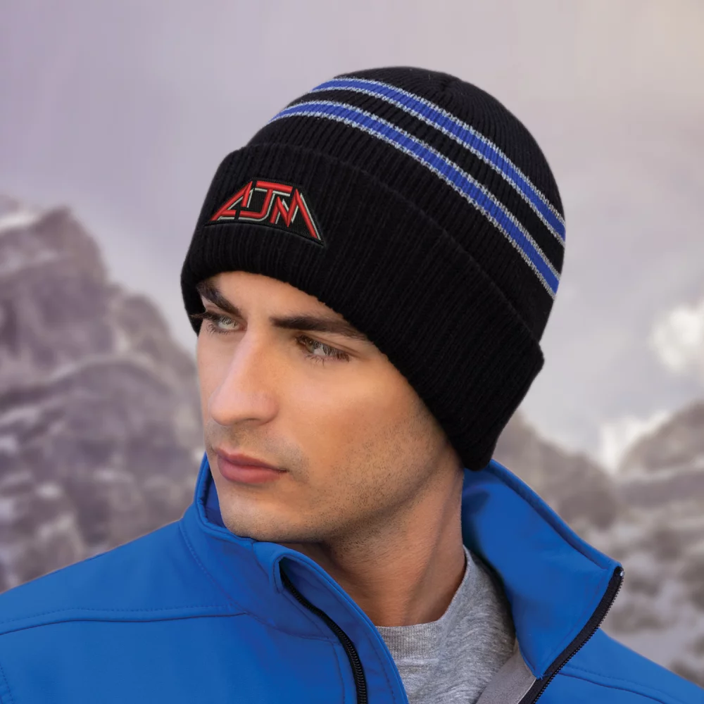 Tuque à revers en acrylique