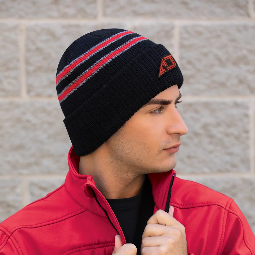 Tuque à revers en acrylique