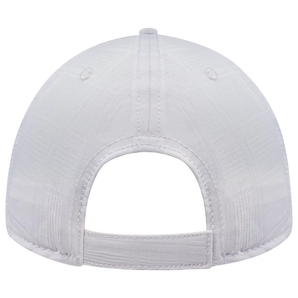 Casquette en polyester à carreaux et spandex de classe A