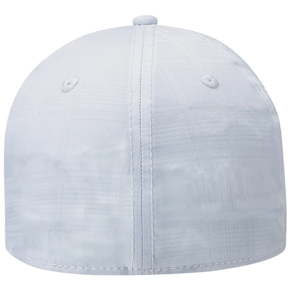 Casquette en polyester à carreaux A-Flex et spandex