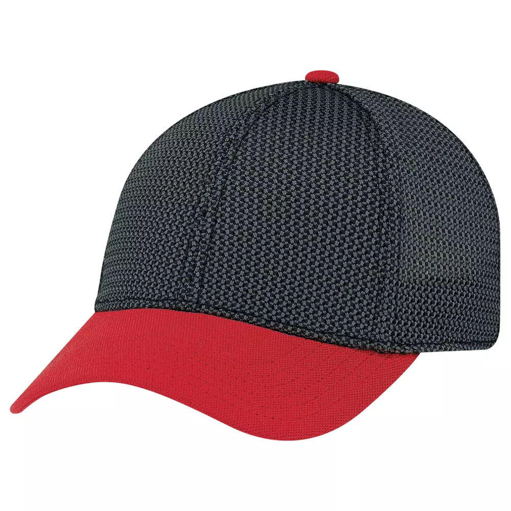 Casquette en maille ouverte en polyester de luxe