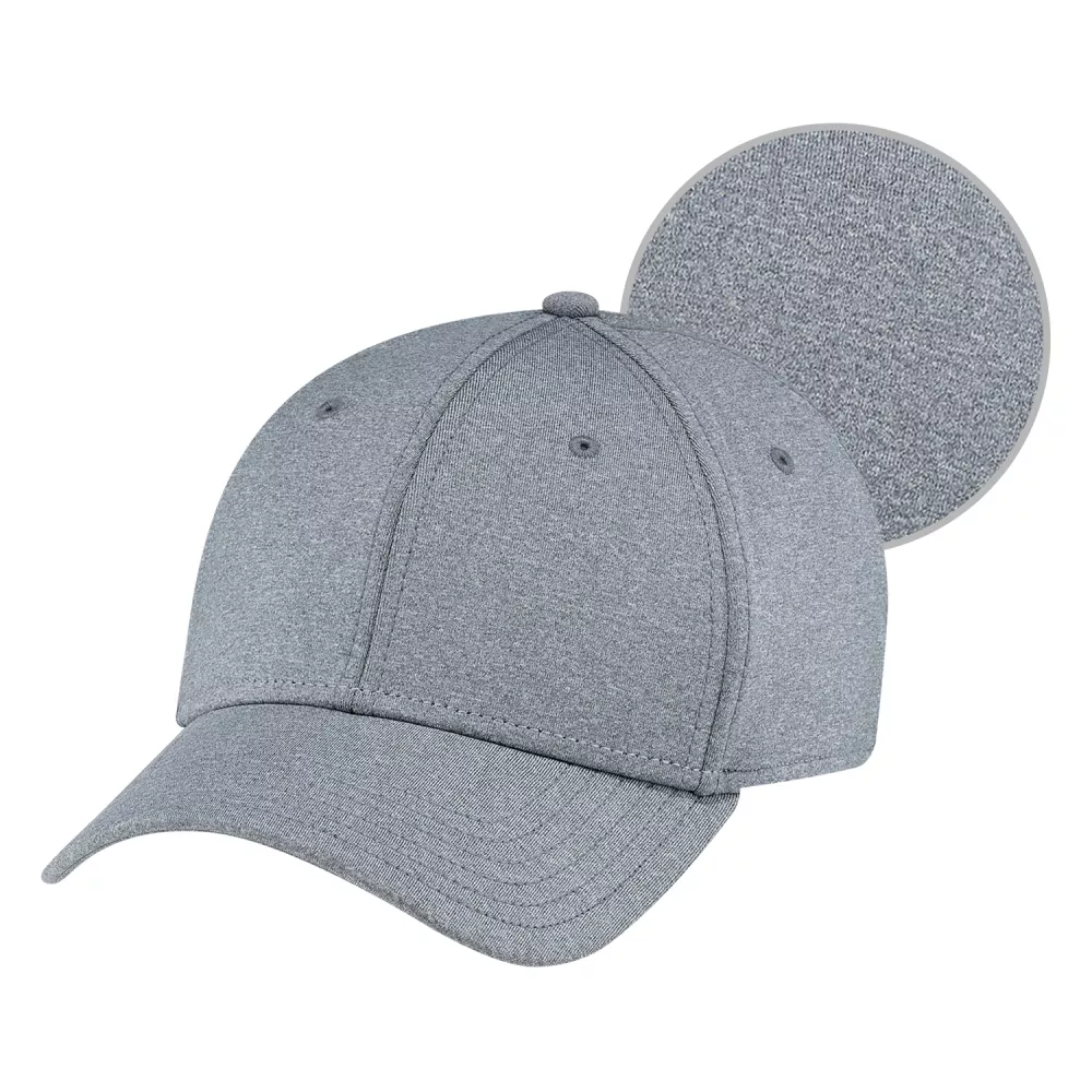 Casquette en polyester chiné A-Flex et spandex