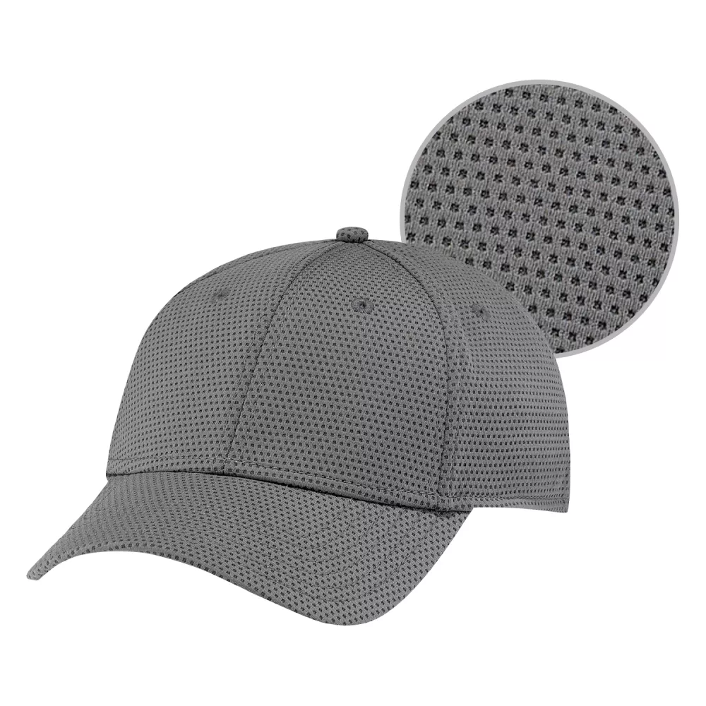 Casquette en maille polyester fusionnée A-Flex Deluxe