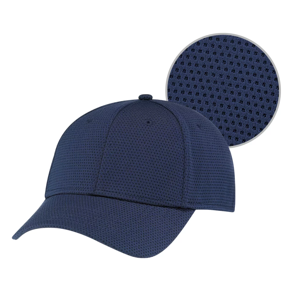 Casquette en maille polyester fusionnée A-Flex Deluxe