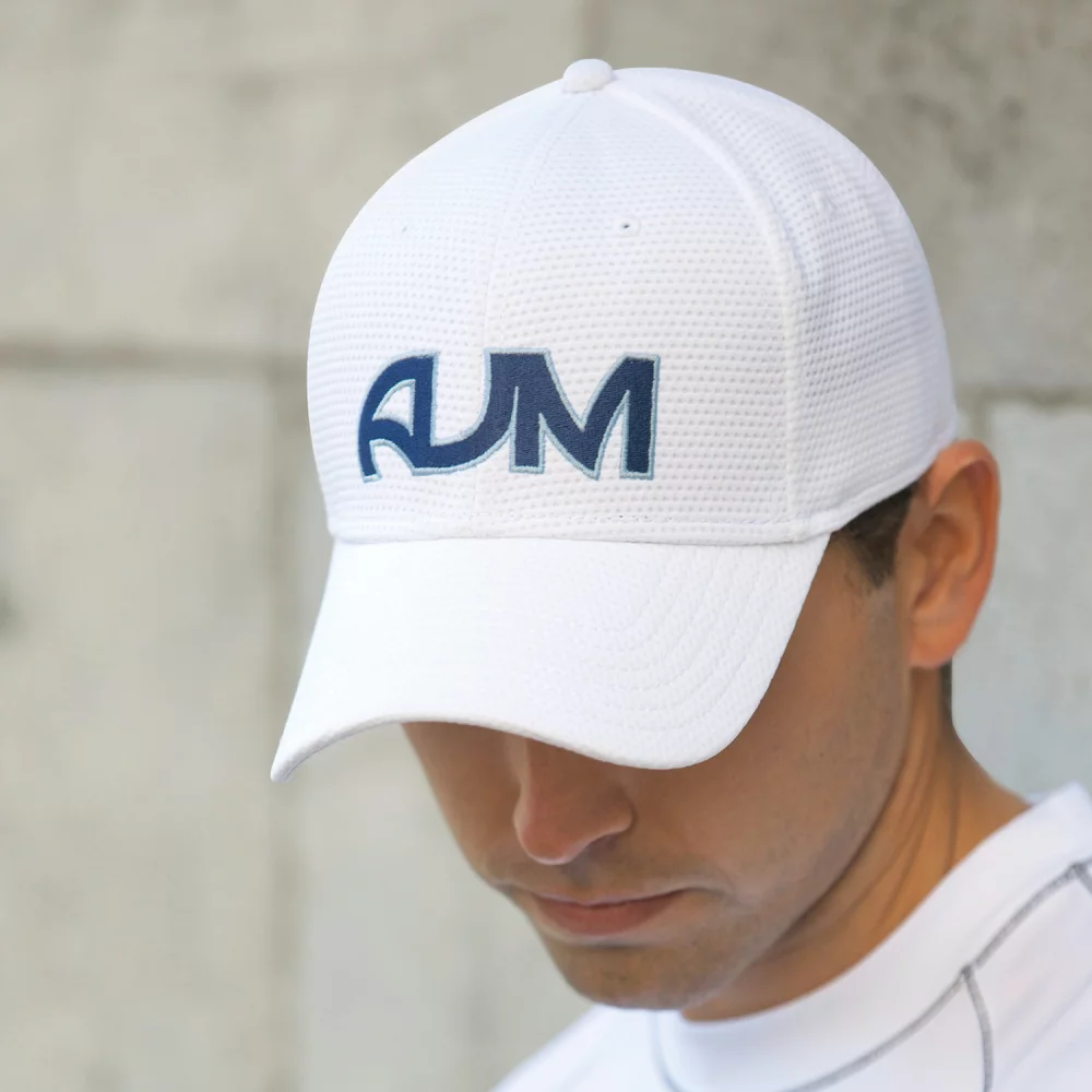 Casquette en maille polyester fusionnée A-Flex Deluxe