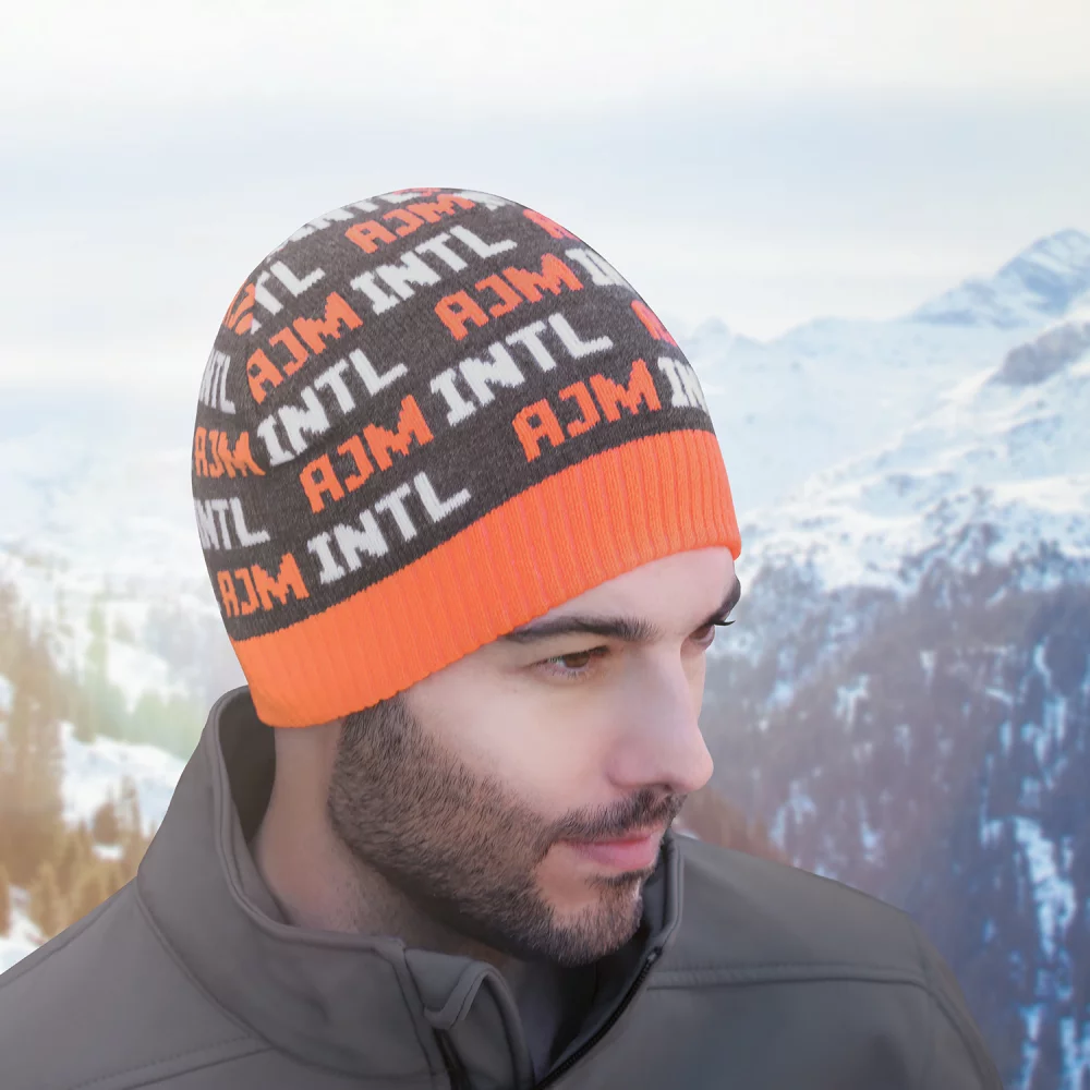 Toque en tricot côtelé personnalisé pour usage domestique