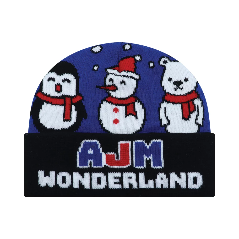 Tuque à revers personnalisée pour enfants/adultes - Bonnet