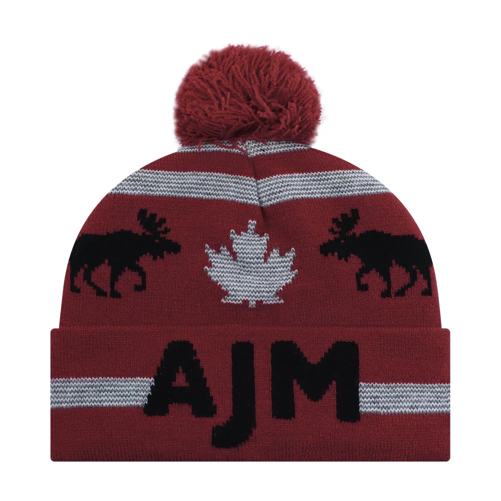 Tuque à revers personnalisée pour enfants/adultes - Bonnet