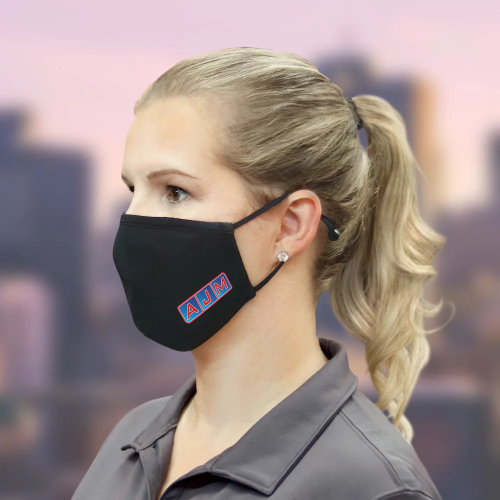 Masque facial ultime avec boucles d'oreille ajustables - Protection EPI