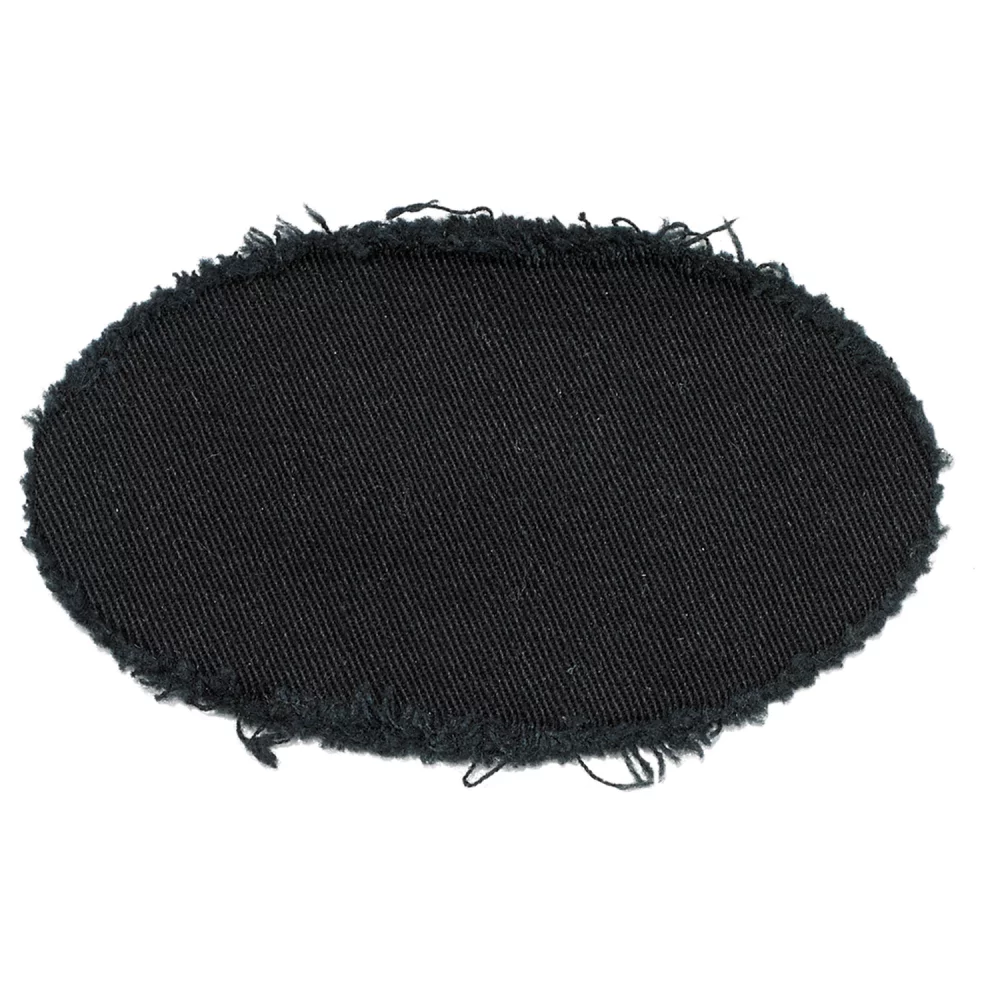 Patch en sergé de coton deluxe lavé aux enzymes