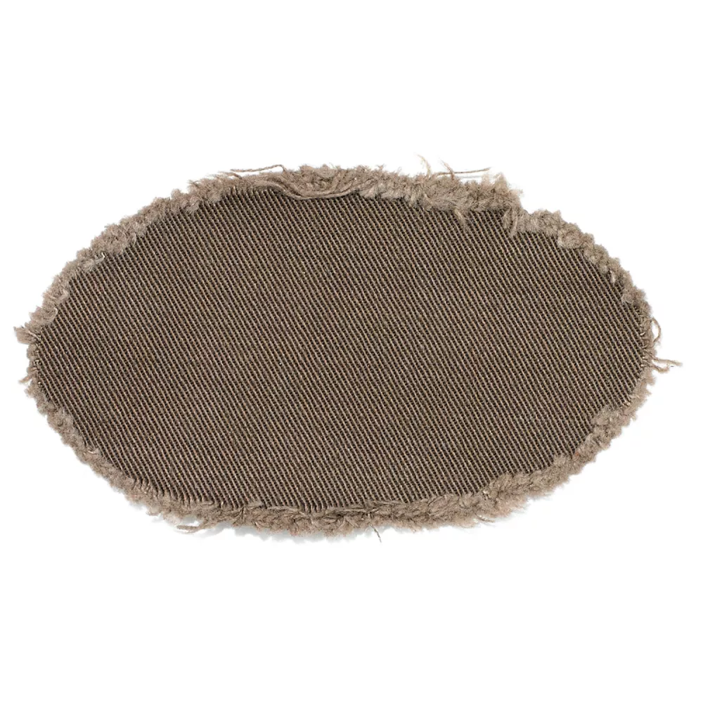Patch en sergé de coton deluxe lavé aux enzymes