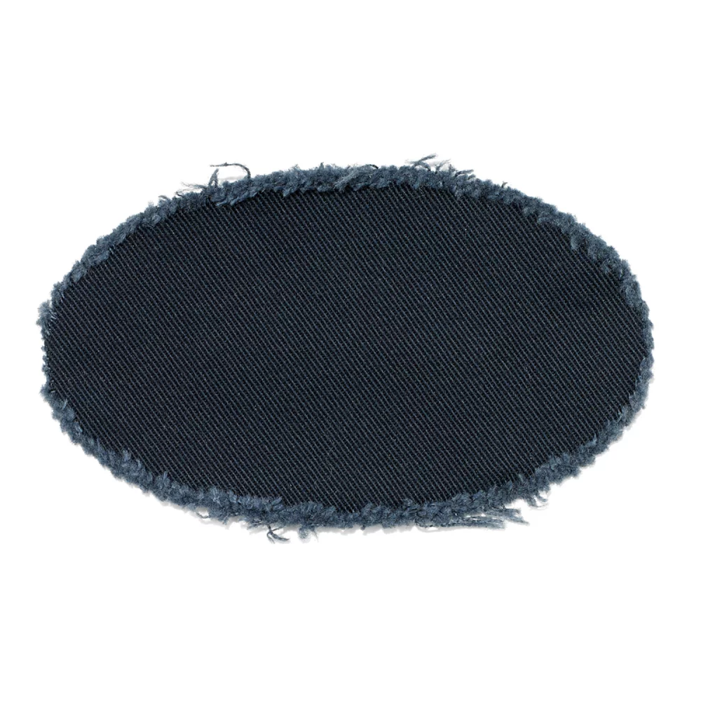 Patch en sergé de coton deluxe lavé aux enzymes