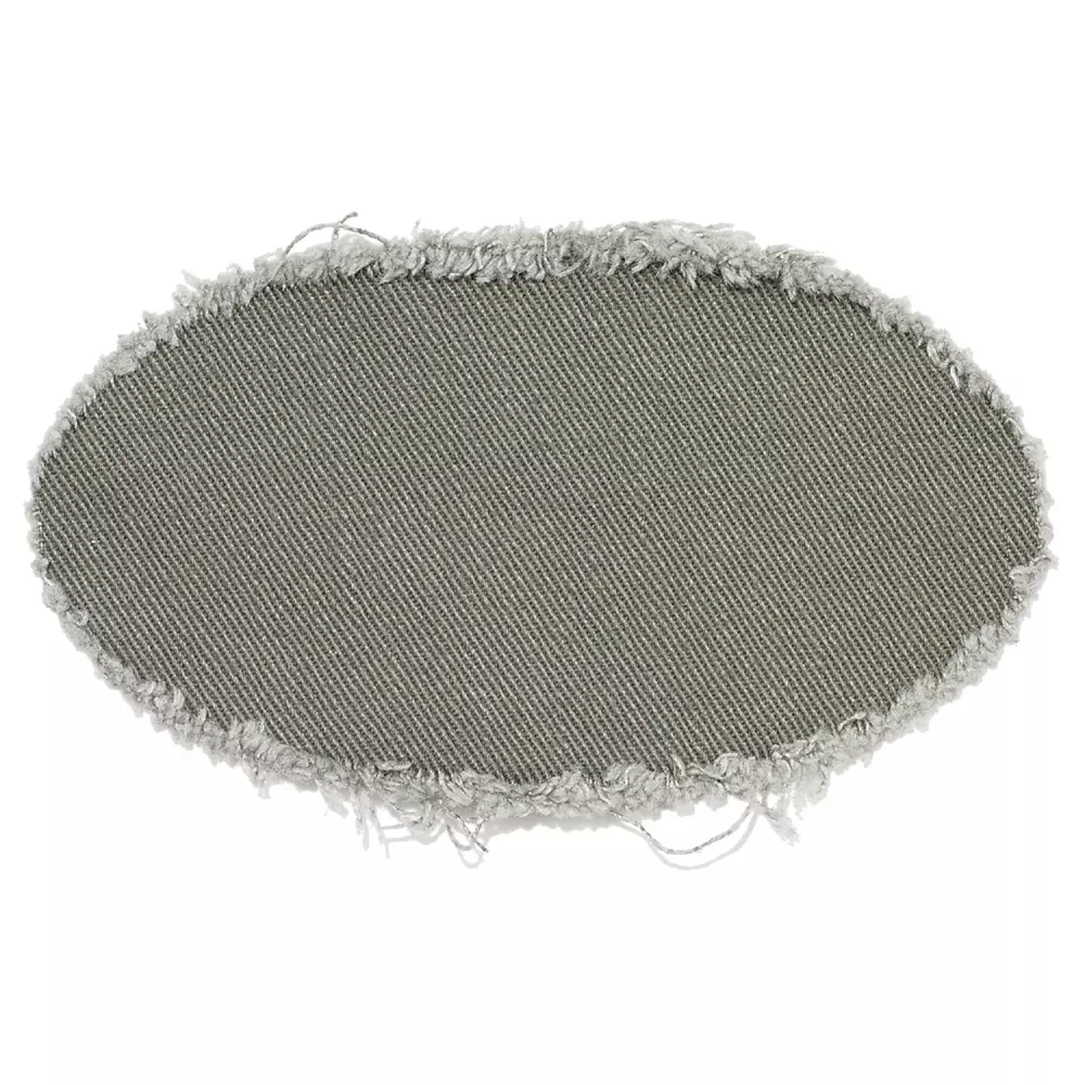 Patch en sergé de coton deluxe lavé aux enzymes