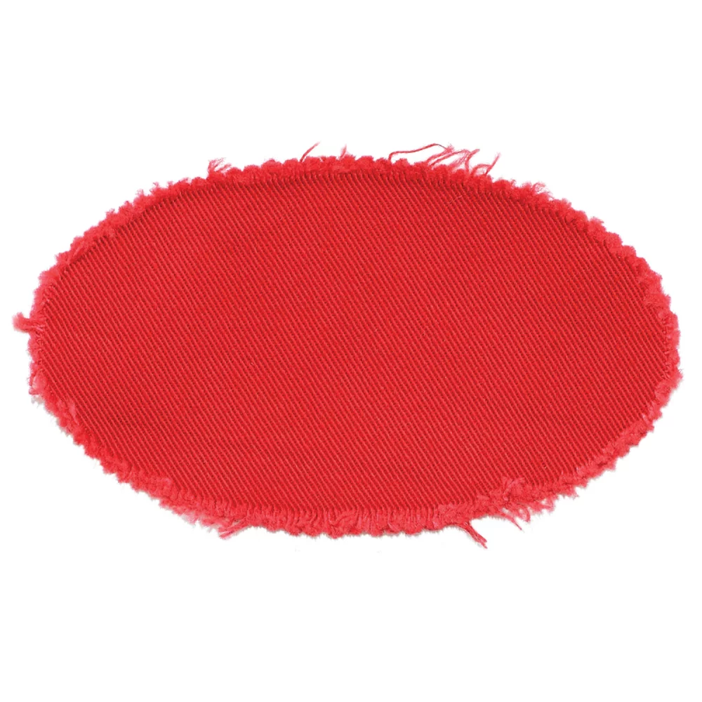 Patch en sergé de coton deluxe lavé aux enzymes