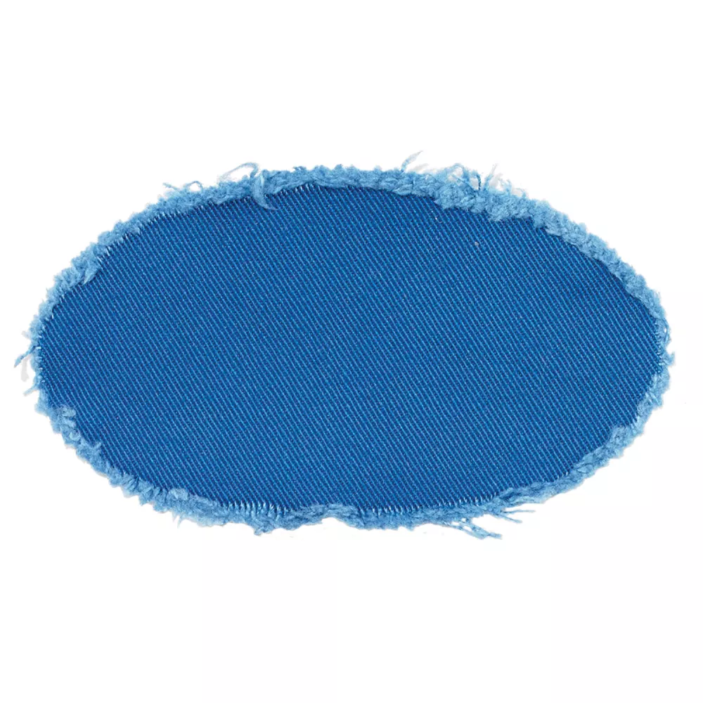 Patch en sergé de coton deluxe lavé aux enzymes