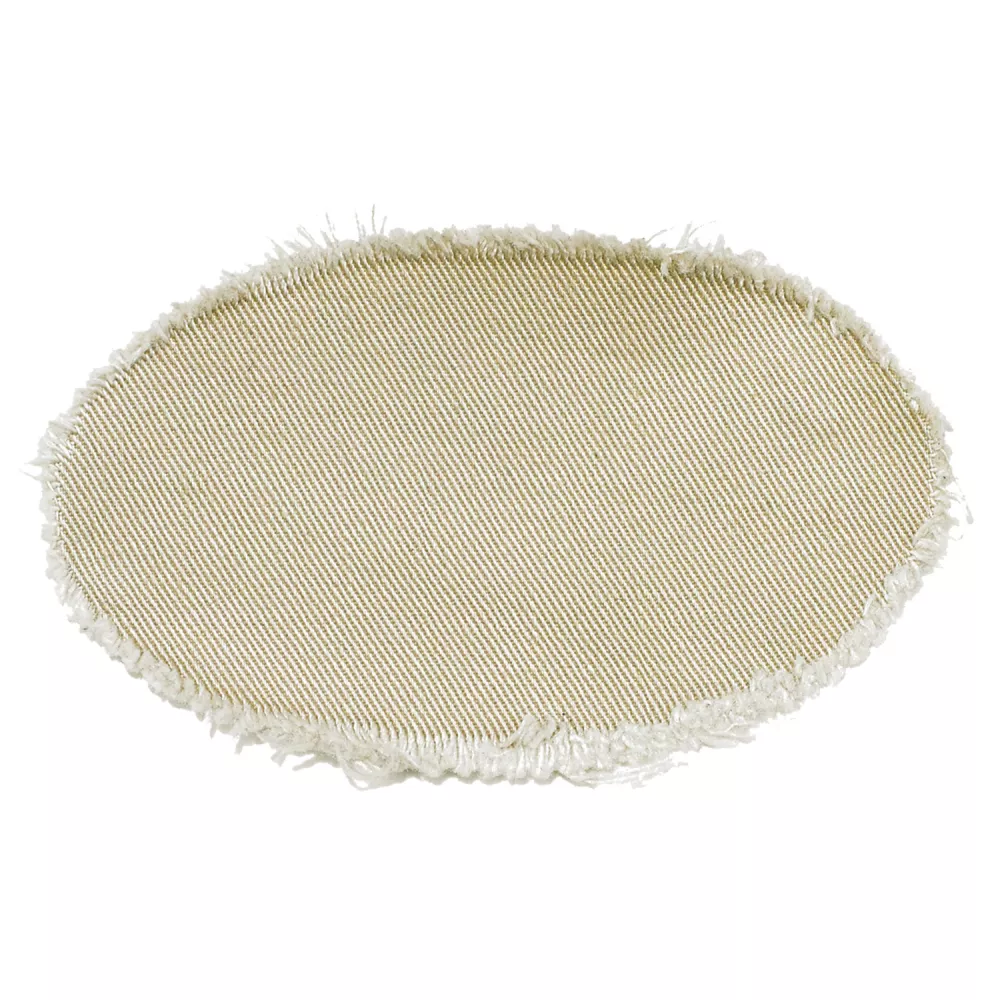 Patch en sergé de coton deluxe lavé aux enzymes