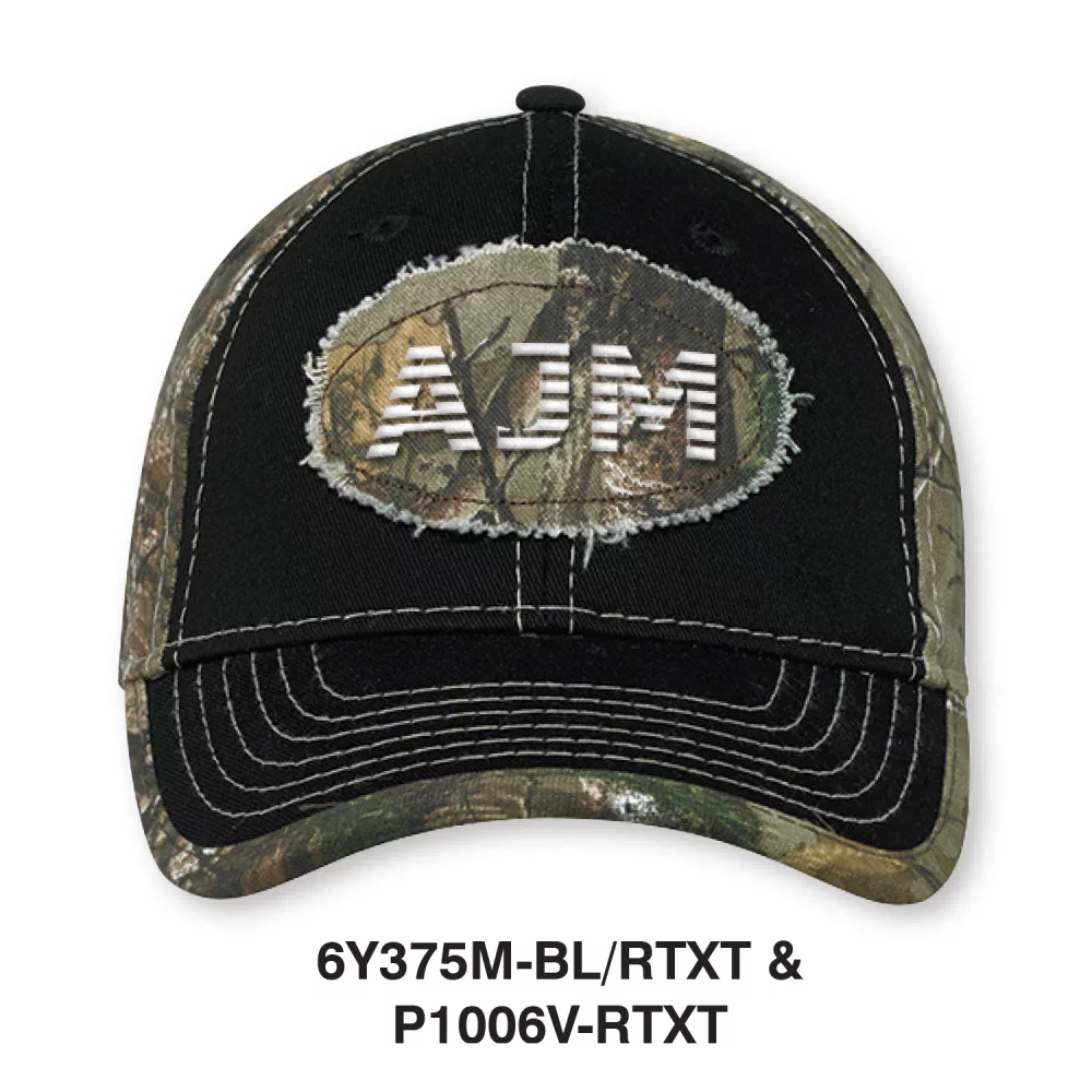 Patch en sergé de coton deluxe lavé aux enzymes