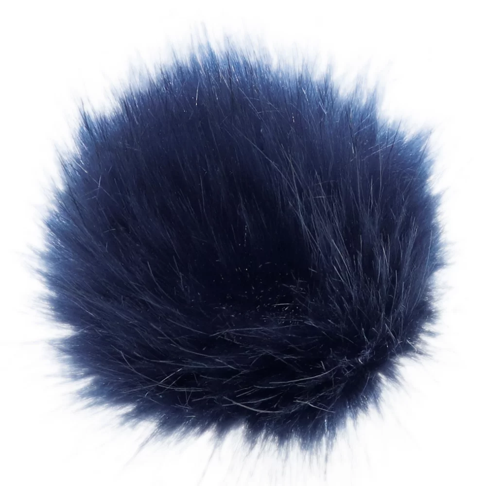Pompon en fausse fourrure en polyester
