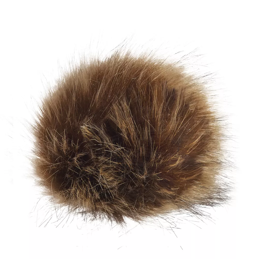 Pompon en fausse fourrure