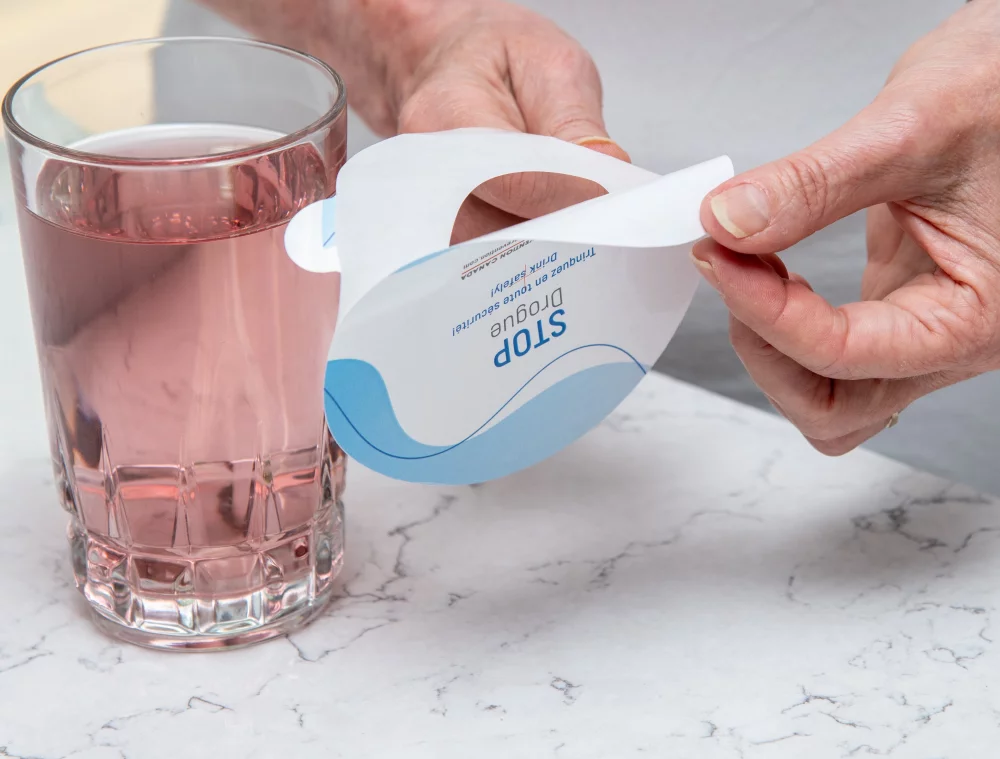 STOP DRUG FDG ® - Drink Spiking Cover