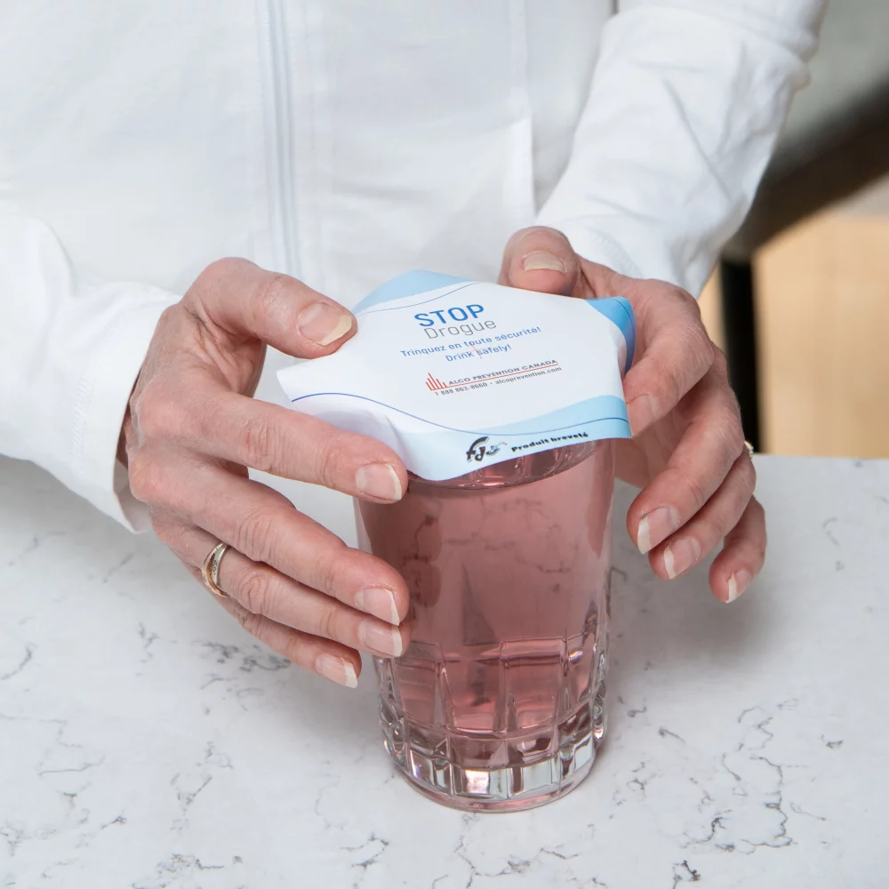 STOP DRUG FDG ® - Drink Spiking Cover